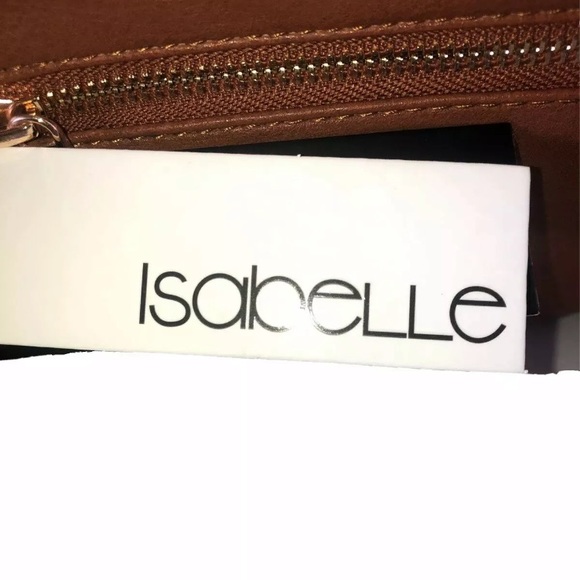 ISABELLE Vegan Brown Handbag. New With Tags. - Picture 3 of 3